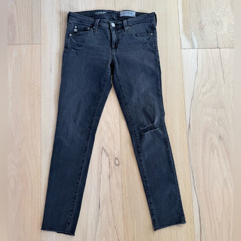 Ag Adriano Goldschmied The Legging Ankle Super Skinny Ankle Jeans Size 25R